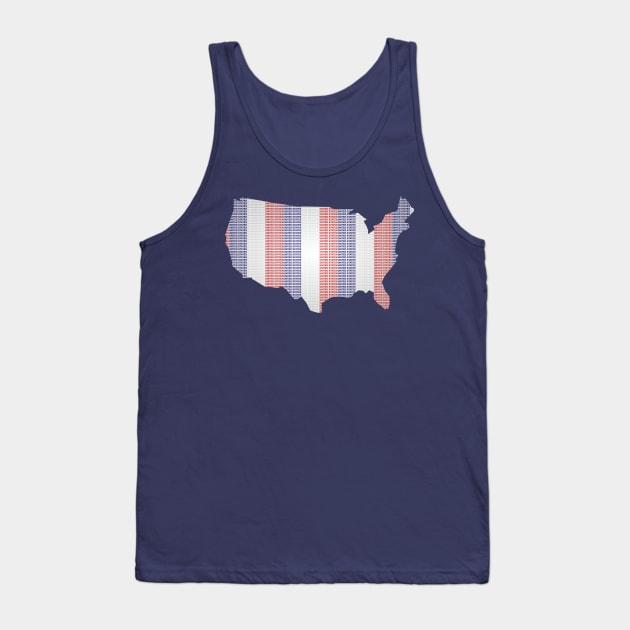 UNITED STATES OF AMERICA Tank Top by MufaArtsDesigns